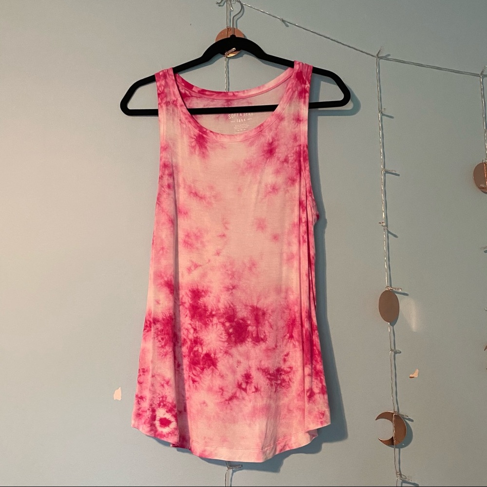 American Eagle Soft and Sexy Tie Dye Tank